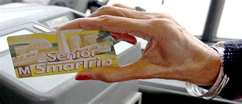 senior smart trip cards for washington dc|Metro eliminates $2 SmarTrip card fee for seniors .